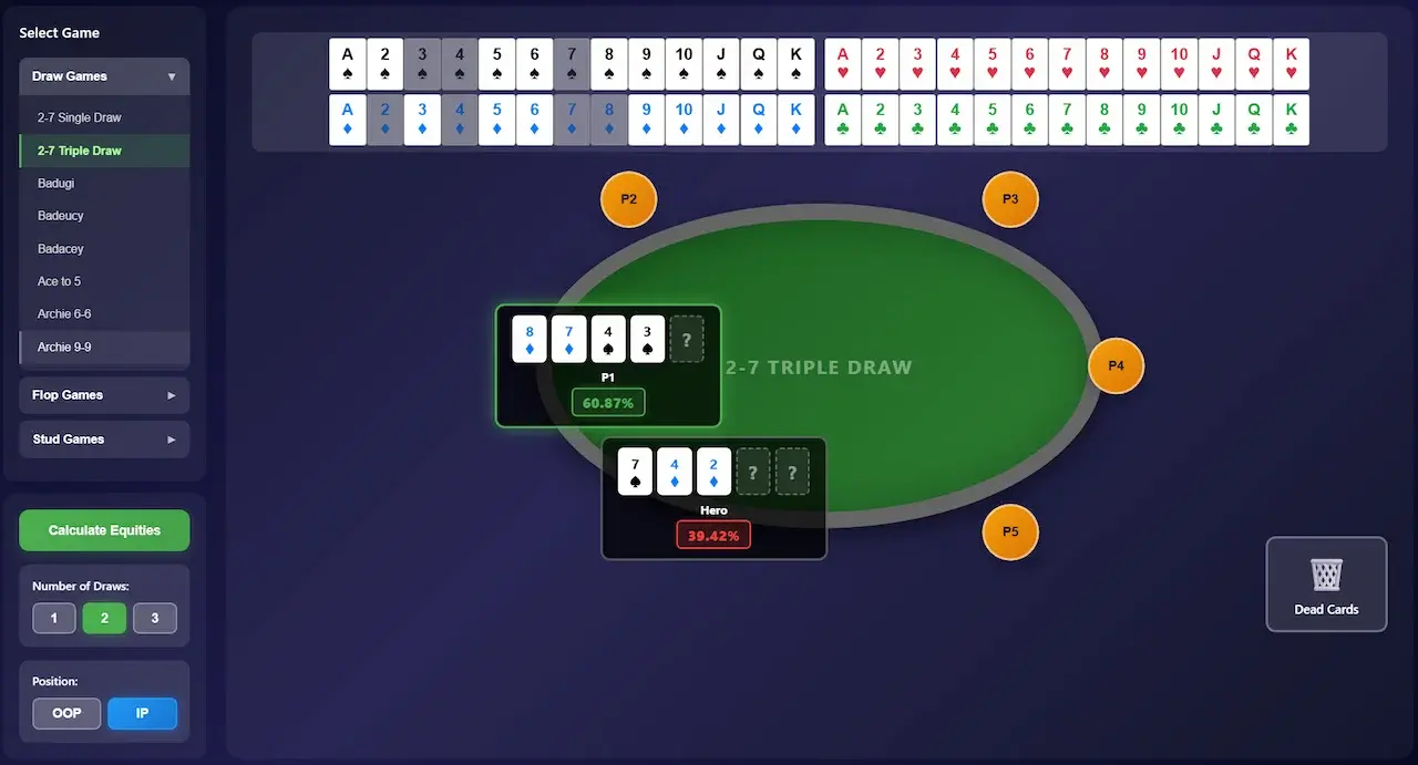 Equity Calculator - Mixed Games Lab